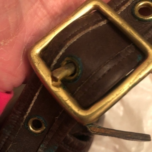 Coach brown leather Sonoma flap bag 9951 - Picture 12 of 15